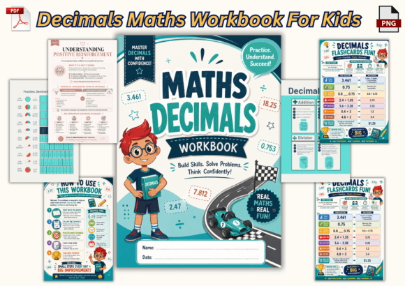 Maths Decimals Workbook