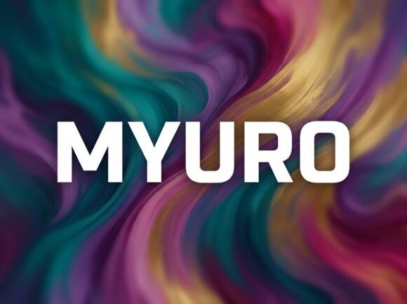 Myuro Font PNG with transparent background - Preview 1