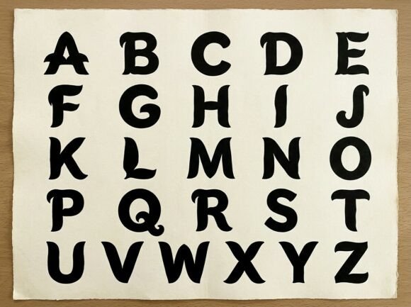Otidi Font PNG with transparent background - Preview 3