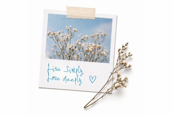 Simple Scribble Font PNG with transparent background - Preview 2
