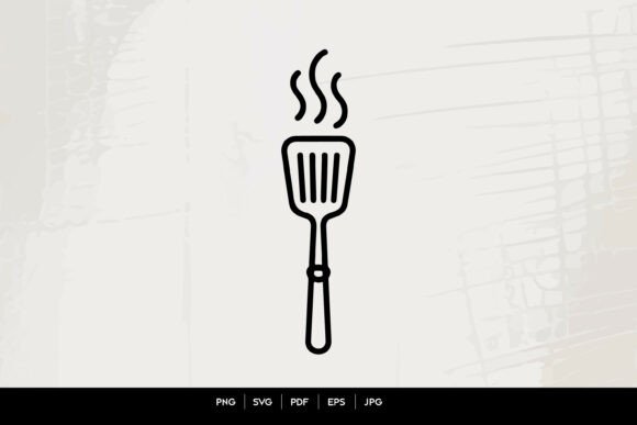 Spatula Icon Svg Graphics