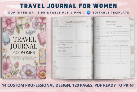 Travel Journal for Women | KDP Interiors