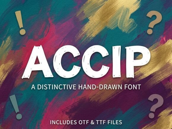 Accip Font - Preview 3