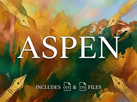 Aspen Font - Preview 3
