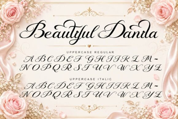 Beautiful Danila Font - Preview 6