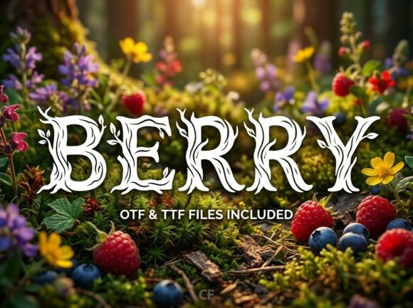 Berry Font - Preview 2