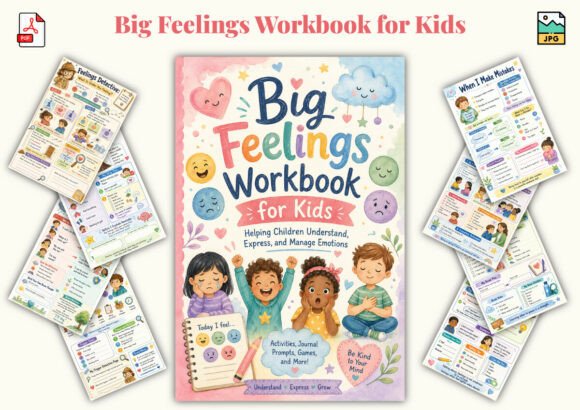 Big Feelings Workbook for Kids