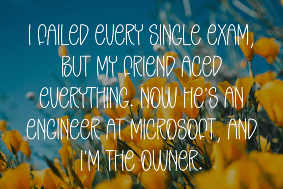 Blooming Font - Preview 2