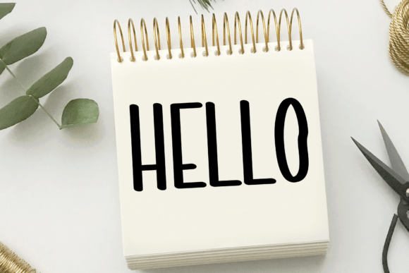 Brushy Notes Font - Preview 1