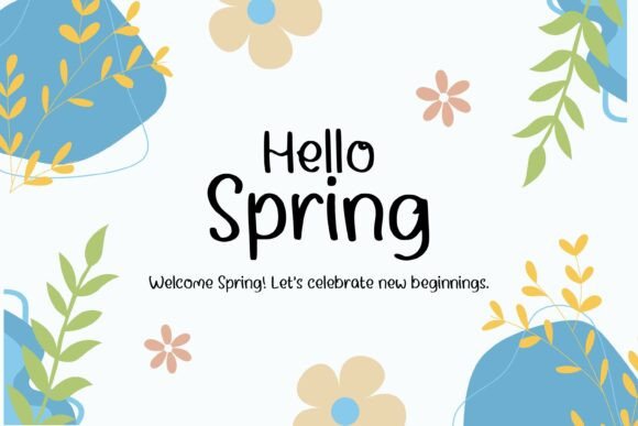 Daisy Hana Font - Preview 1