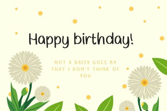 Daisy Hana Font - Preview 3