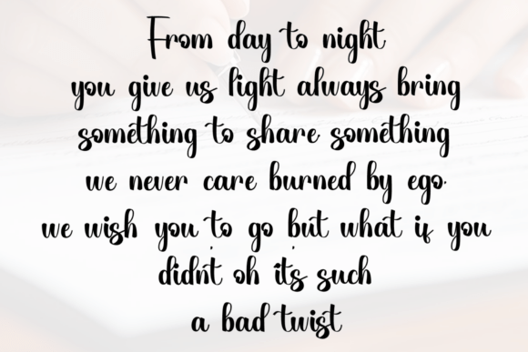 Datingdate Font - Preview 3