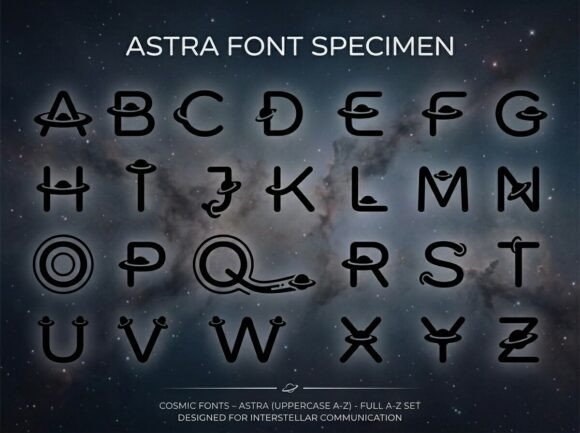 Deity Font - Preview 1