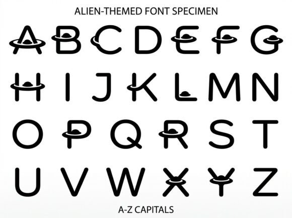 Deity Font - Preview 2