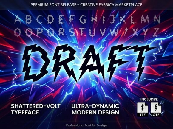 Draft Font - Preview 3