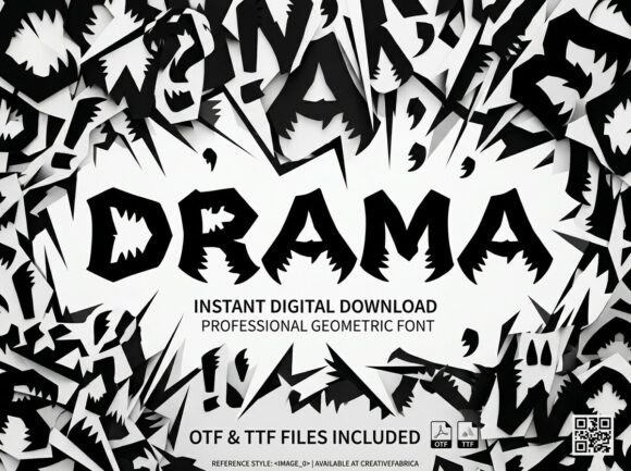 Drama Font - Preview 1