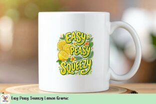 Easy Peasy Squeezy Lemon Graphic Graphic by DigiArtDesign · Creative ...