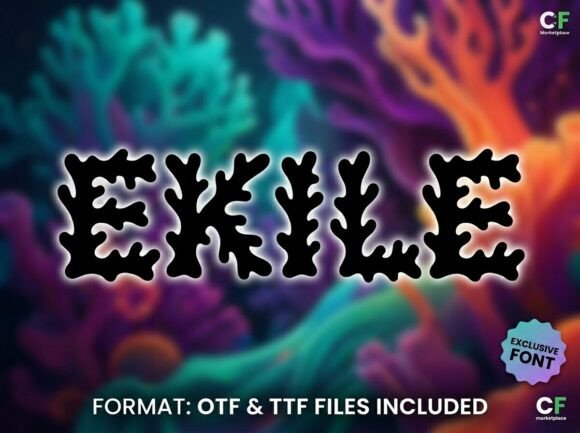 Exile Font - Preview 2