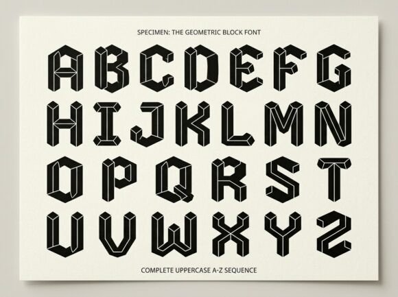 Exits Font - Preview 1