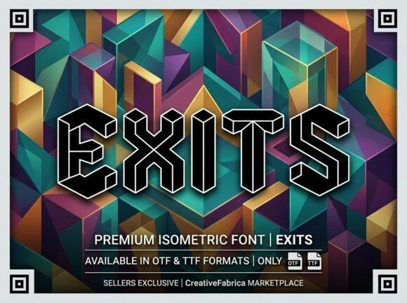 Exits Font - Preview 2