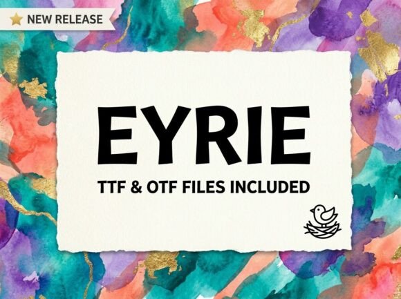 Eyrie Font - Preview 2