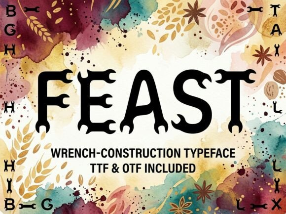 Feast Font - Preview 1