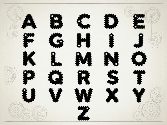 Fiber Font - Preview 1