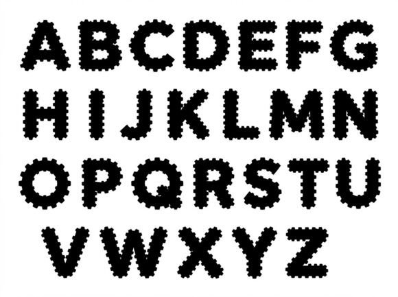 Fiber Font - Preview 3