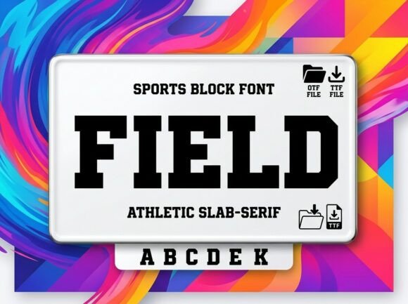 Field Font - Preview 2