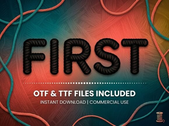 First Font - Preview 1