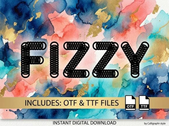 Fizzy Font - Preview 1