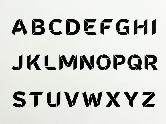 Flash Font PNG with transparent background - Preview 2