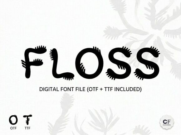 Floss Font - Preview 1
