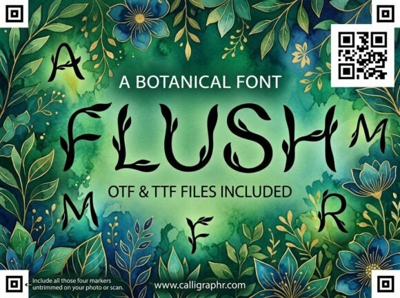 Flush Font - Preview 1