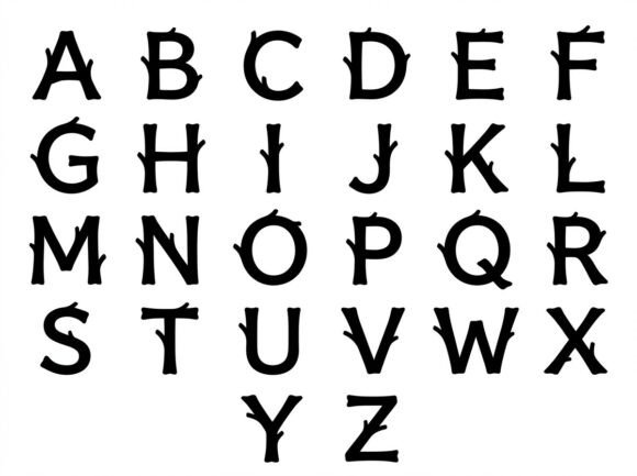 Foxy Font PNG with transparent background - Preview 2