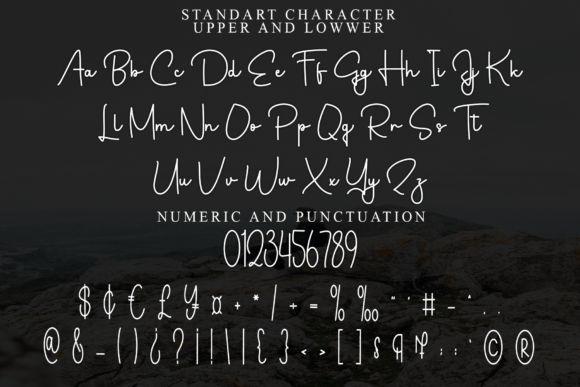 Galaxy Projector Font - Preview 6