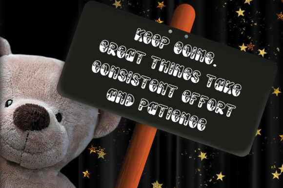 Ghost Midnight Font - Preview 4