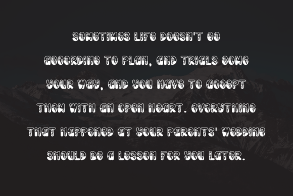 Ghost Midnight Font - Preview 5