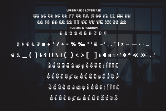 Ghost Midnight Font - Preview 6