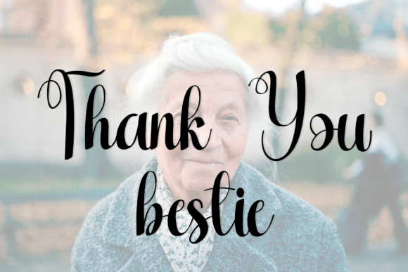 Grandma Font - Preview 6