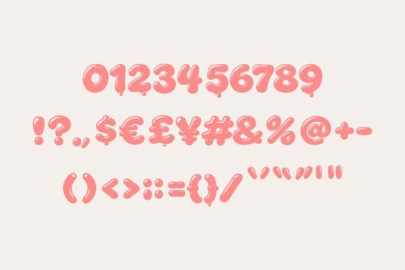 Gummy Pop Font - Preview 3