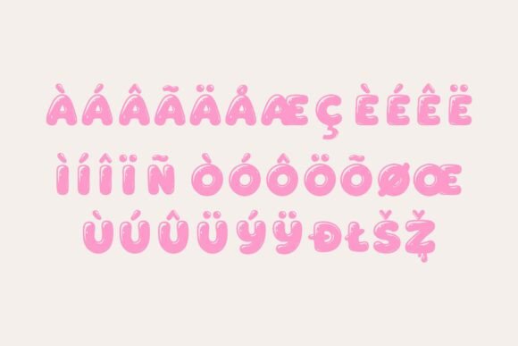 Gummy Pop Font - Preview 4