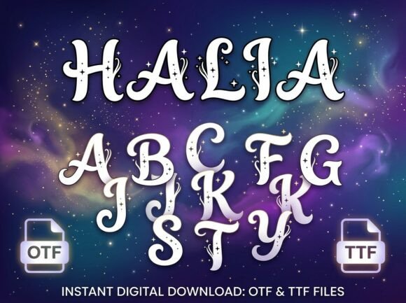 Halia Font - Preview 3