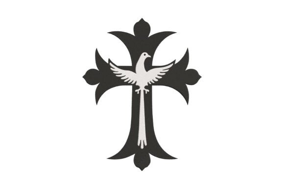 Holy Spirit Dove Cross