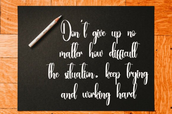 Satisfying Font PNG with transparent background - Preview 3