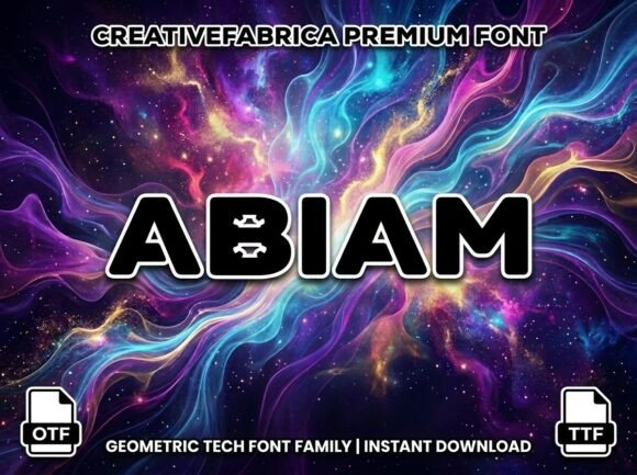 Abiam Font - Preview 3