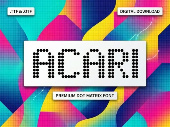 Acari Font - Preview 2