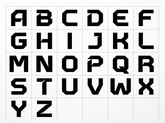 Acorn Font - Preview 2