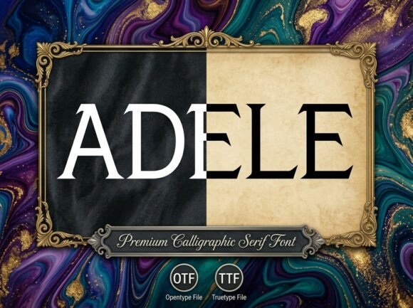 Adele Font - Preview 3