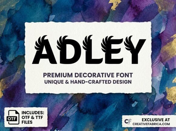 Adley Font - Preview 3